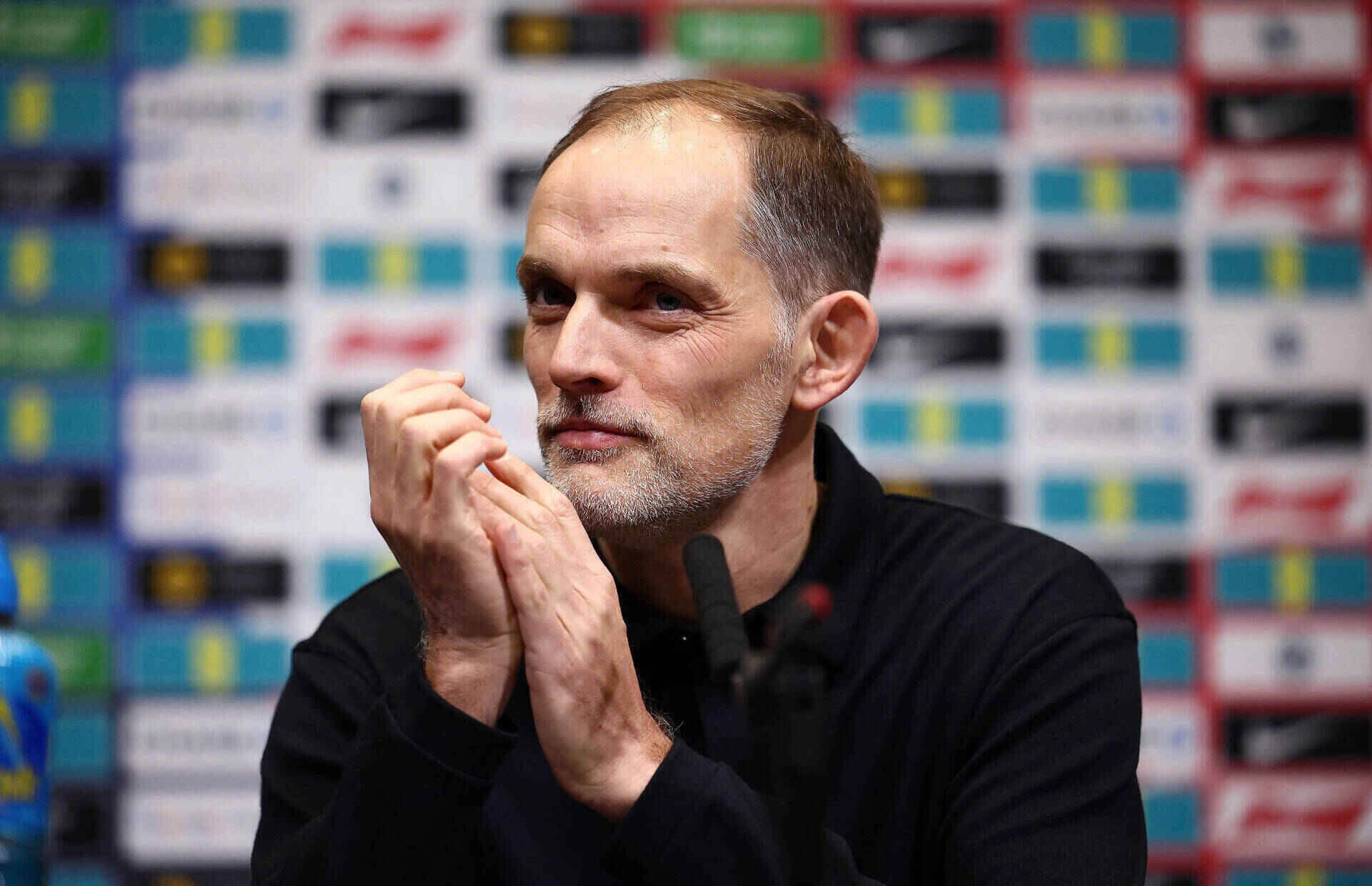 Tuchel dang co gang dinh hinh bo khung tuyen giua cua tuyen Anh. Anh: AFP