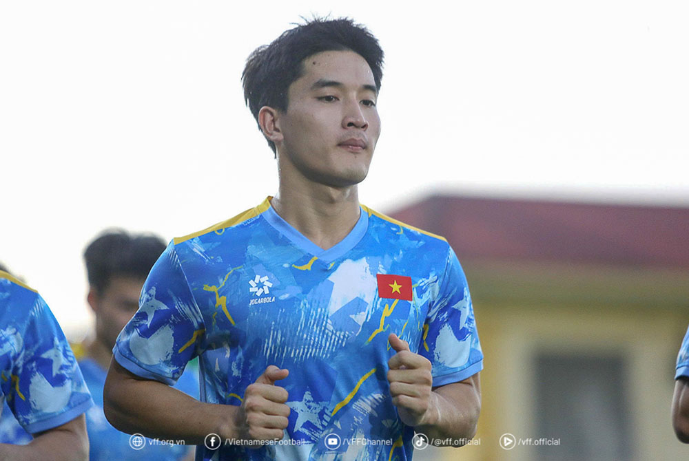 U-23ベトナム代表のフォワード、Nguyen Ngoc My。写真:VFF