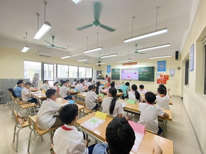 More than 20 million students are supported with at least 50% of the health insurance premium. Photo: Van Trang