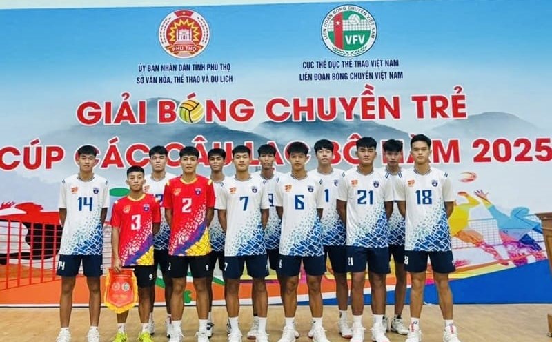The Cong Tan Cang volleyball team has a schedule to compete in the quarter-finals of the tournament. Photo: The Cong TC