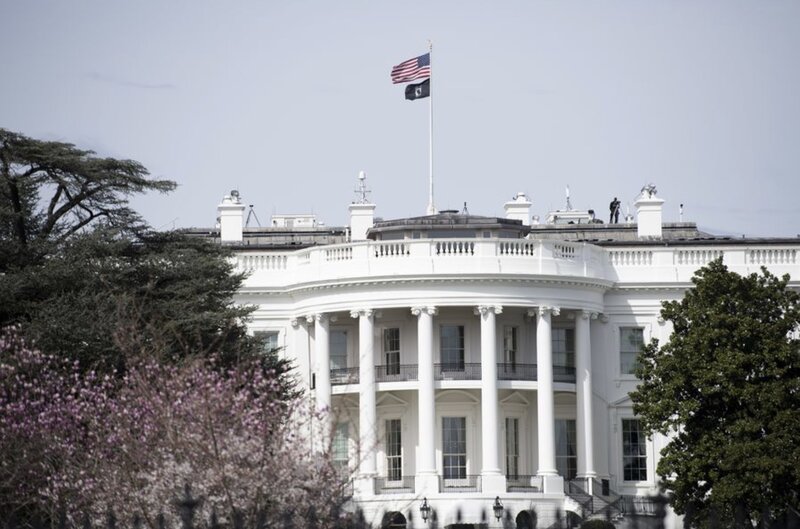 Maison Blanche a Washington D.C. de l'Amerique. Photo: Xinhua