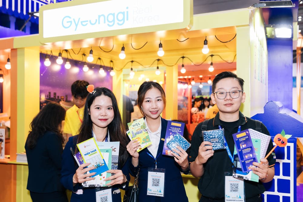 KTO Vietnam brings many new experiences when participating in ITE HCMC 2025. Photo: Organizing Committee