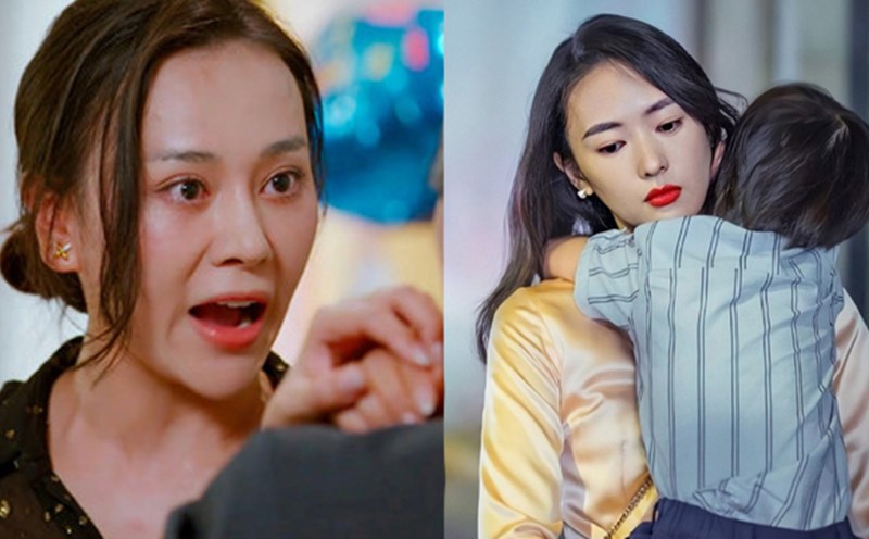Phuong Oanh (left) and Dong Dao (right). Photo in the film
