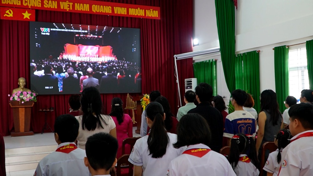 Joining hands to open with the whole country at a special school in Ho Chi Minh City