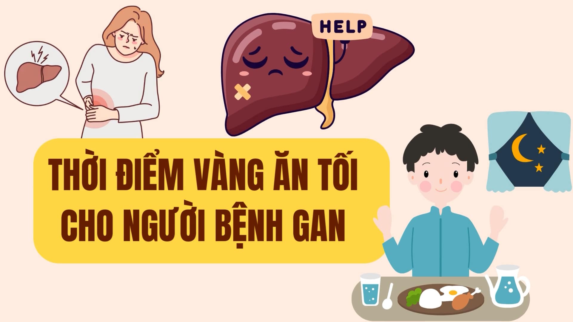 The golden time for dinner for people with liver disease
