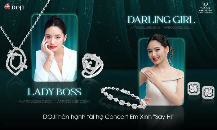 TrenD by DOJI nhu duoc tao nen cho chinh the he tre trung, ca tinh va day bien hoa.Anh DOJI