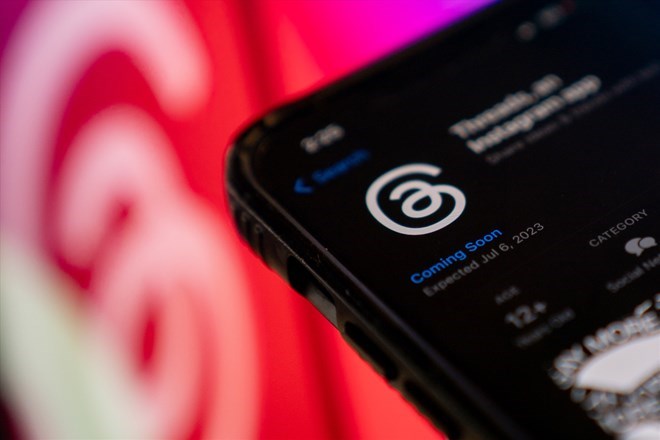 La nouvelle fonctionnalite sur Threads permet aux utilisateurs de joindre un texte d'une longueur maximale de 10 000 caracteres. Photo : AFP