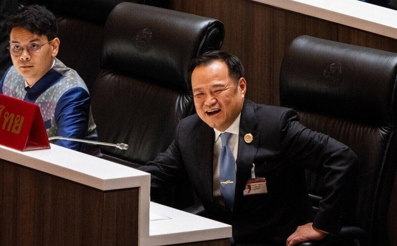 Anutin Charnvirakul has won the necessary number of votes to become the next prime minister of Thailand. Photo: AFP