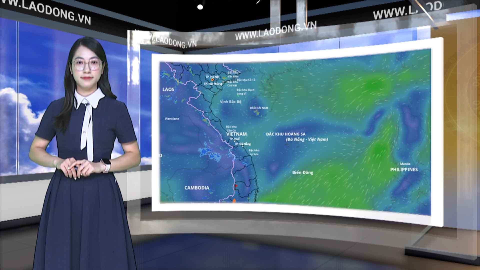 今夜と明日の天気予報 6.9