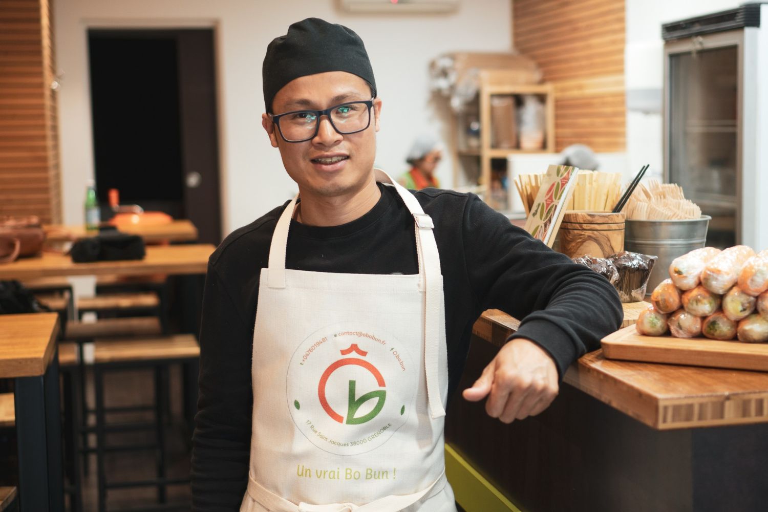 Tien si Phan Viet Phong, chu chuoi nha hang Obobun. Anh: Nhan vat cung cap