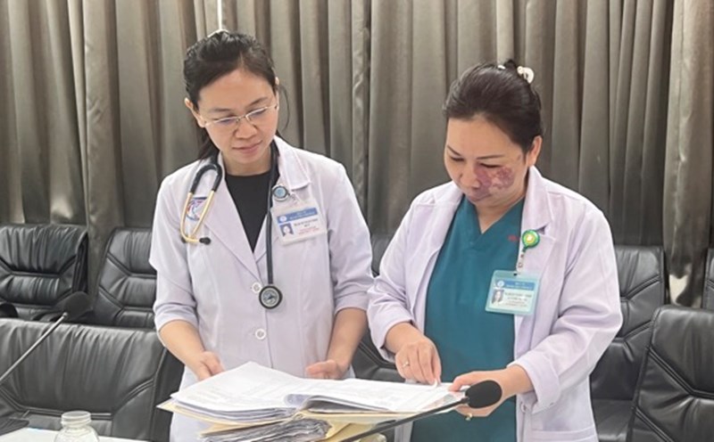 From now on, doctors at Cho Ray Hospital can perform medical procedures on electronic medical records. Photo: Nguyen Ly
