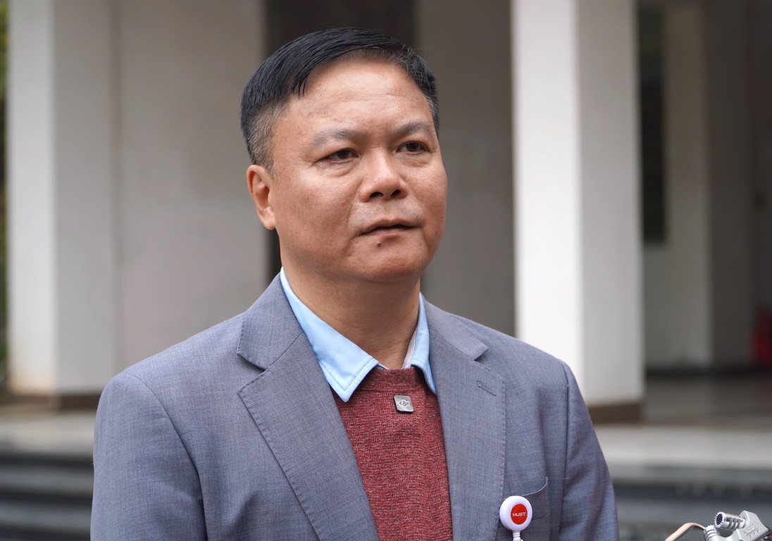 PGS.TS Nguyen Phong Dien – Pho Giam doc Dai hoc Bach khoa Ha Noi ky vong, Nghi quyet 71- NQ/TW se tao dot pha, buoc ngoat lon cho nen giao duc Viet Nam. Anh: Van Trang