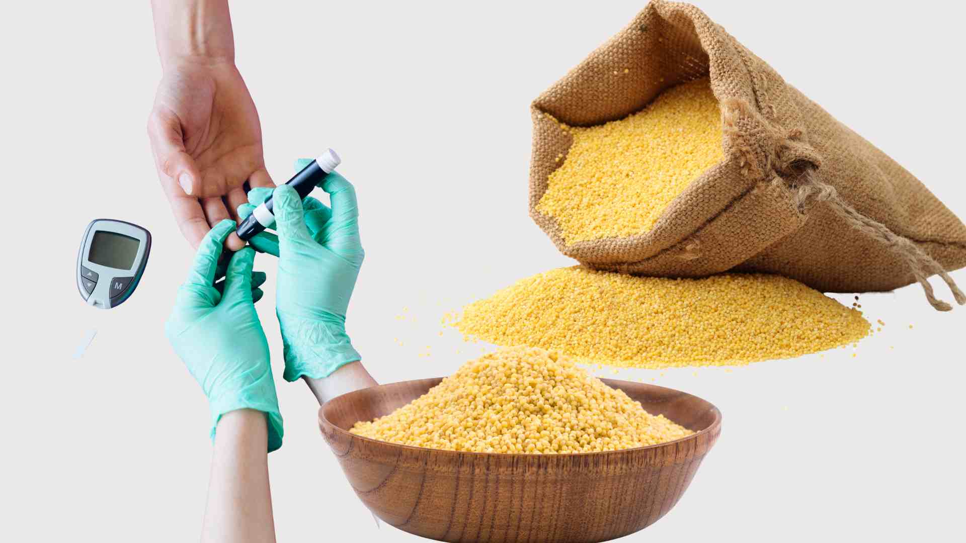 Supplementing millet properly is good for blood sugar. Graphics: Ha May