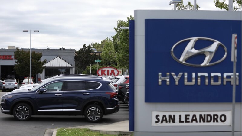 Un concesionario Hyundai en Estados Unidos. Foto: Xinhua