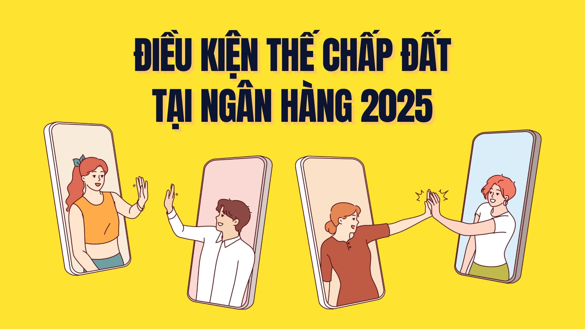 Land mortgage conditions at banks in 2025. Graphics: Tra My