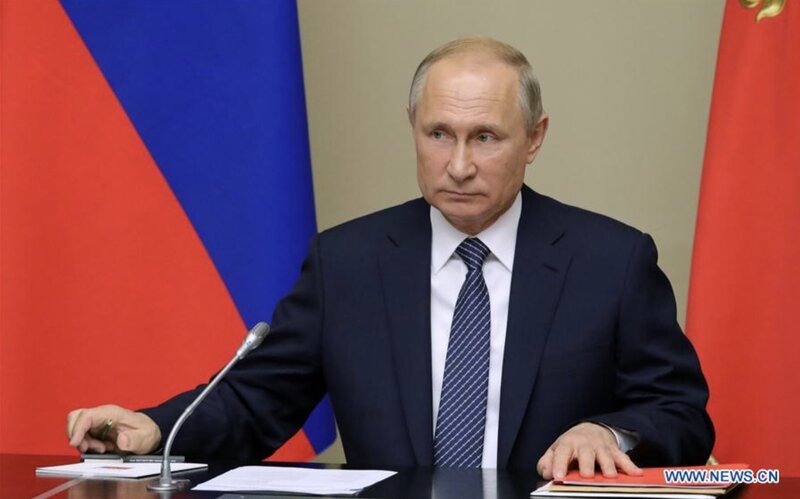 El presidente ruso Putin. El 6 de septiembre enfatizo la importancia del desarrollo de motores de misiles y insto al desarrollo adicional. Foto: Xinhua