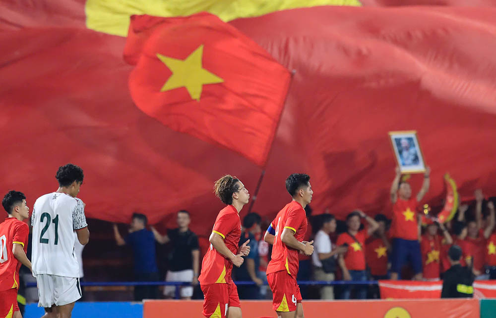 U23 베트남 2026 AFC U-23 챔피언십 예선 2차전 승리 목표. 사진: 민단
