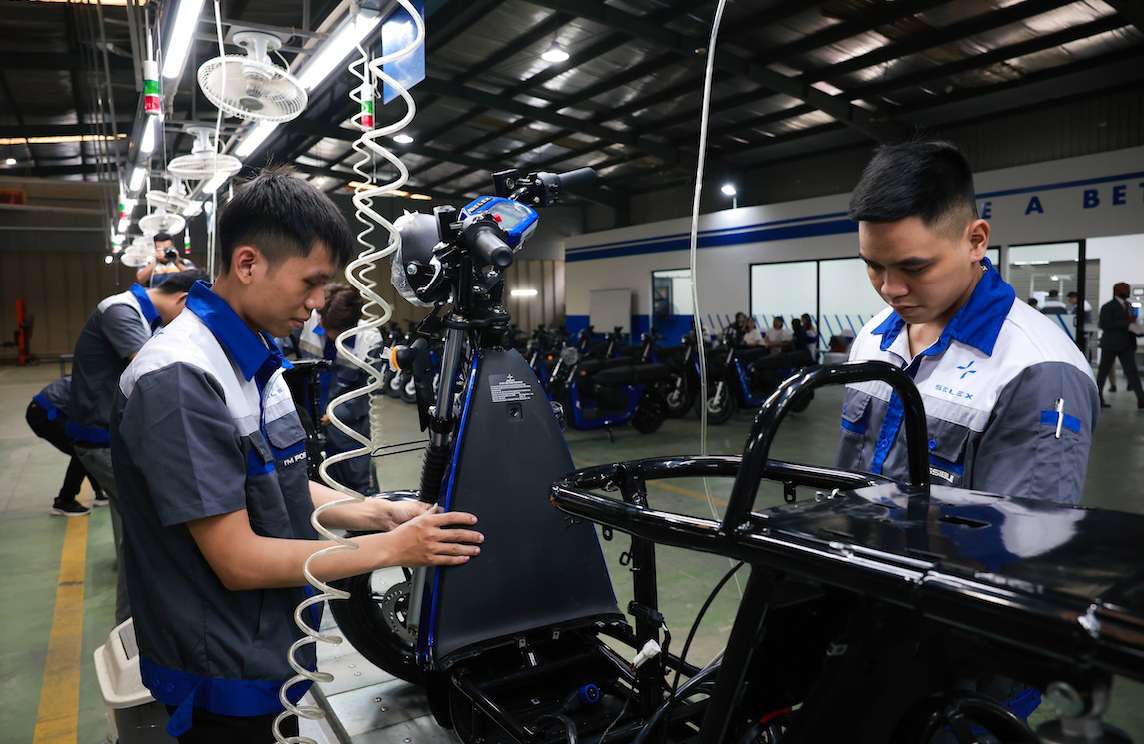 Le chiffre d'affaires des exportations de marchandises en août a atteint 43 39 milliards de dollars US soit une augmentation de 2 6 % par rapport au mois precedent. Photo : Hai Nguyen