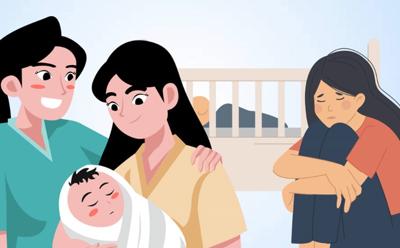 New challenges of motherhood and how to overcome them. Graphics: Thien Nhan