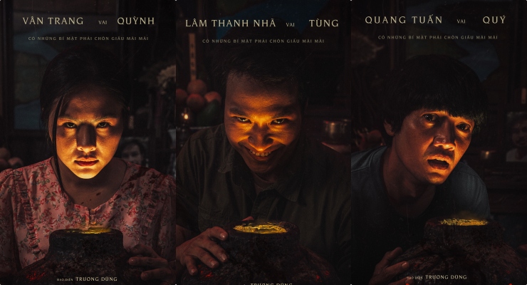 Quang Tuan, Van Trang, Lam Thanh Nha. 사진: Mega 단위.