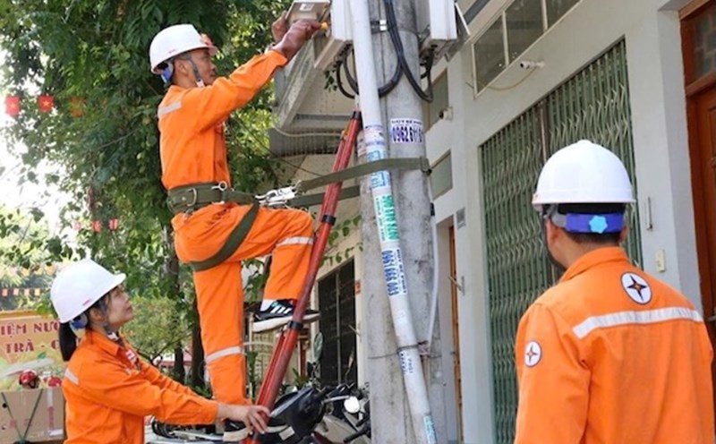 Workers always receive attention from the Lao Cai PC Trade Union, especially in labor safety. Photo: Ngoc Luong
