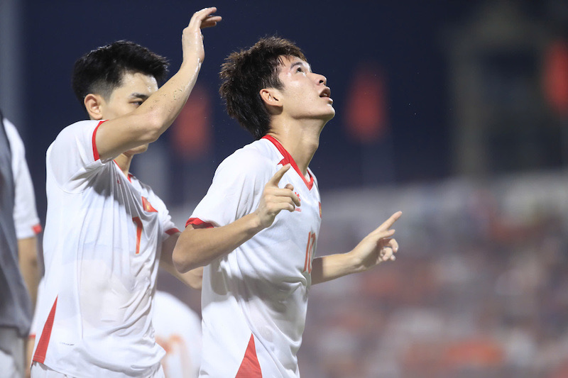 U23 Viet Nam co ban mo ti so. Anh: Minh Dan