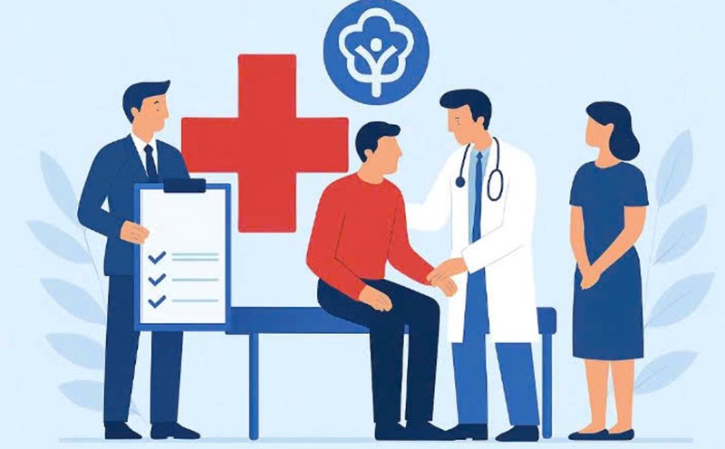 Ensuring the rights of health insurance participants is a top priority. Graphics: Huong Giang