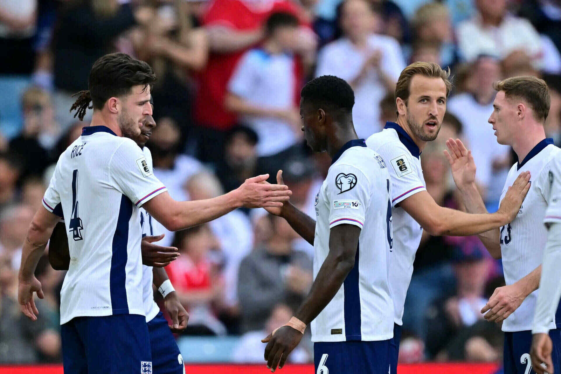 잉글랜드 대표팀이 안도라를 2-0으로 꺾었습니다. 사진: AFP