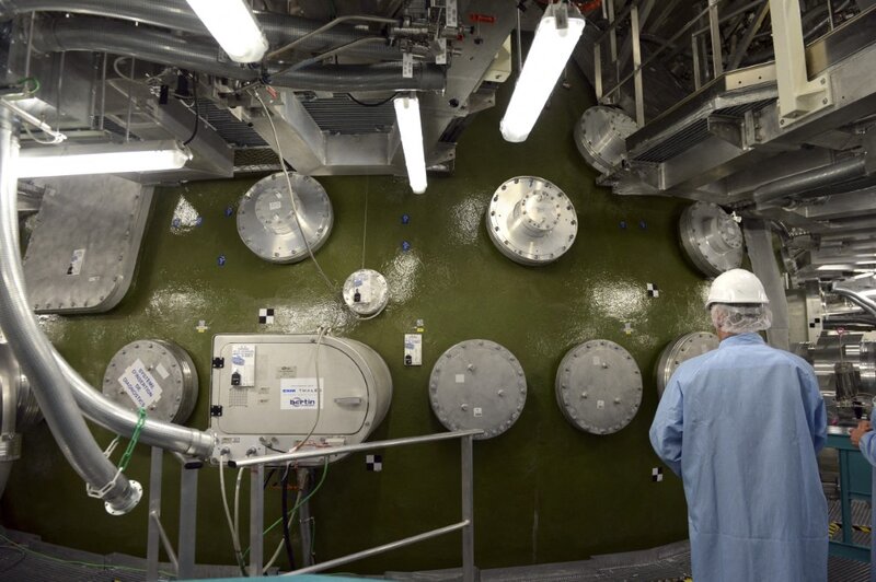 Inside the CESTA/CEA nuclear weapons design laboratory in Barp, France. A German lawmaker called on Europe to approach the nuclear arsenal of the UK and France to build a common shield. Photo: AFP
