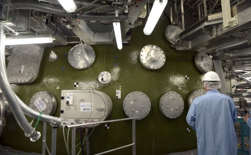 Inside the CESTA/CEA nuclear weapons design laboratory in Barp, France. A German lawmaker called on Europe to approach the nuclear arsenal of the UK and France to build a common shield. Photo: AFP