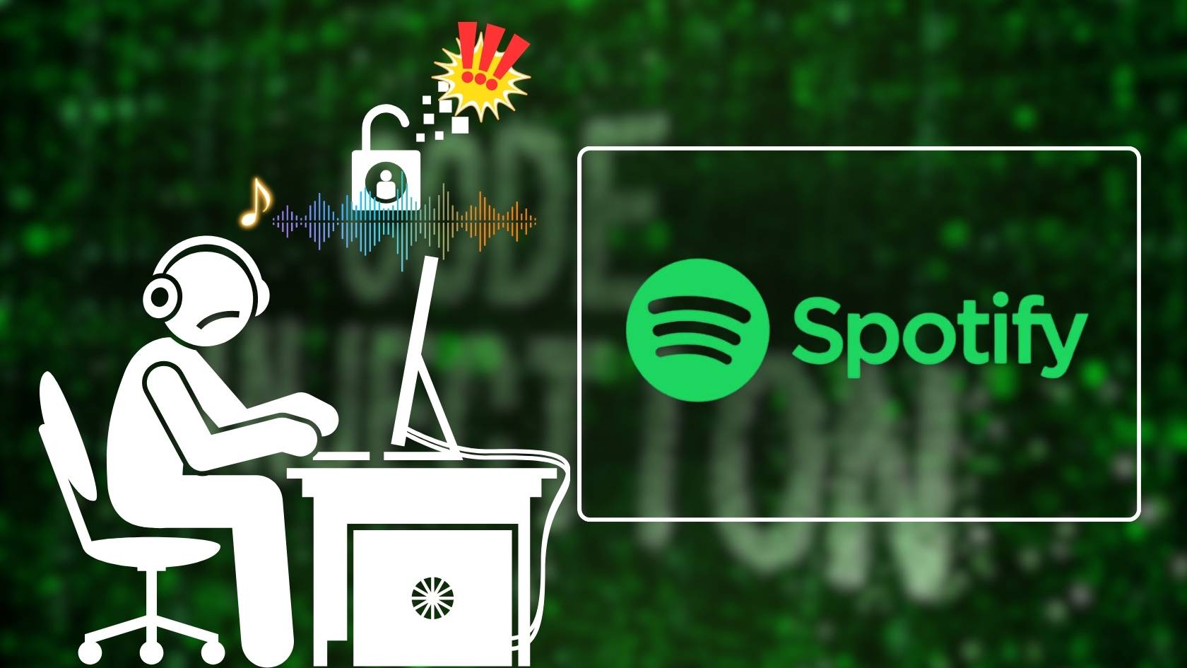 Nguoi dung Spotify hoang mang vi chia se nhac lam lo danh tinh. Do hoa: Hao Thien
