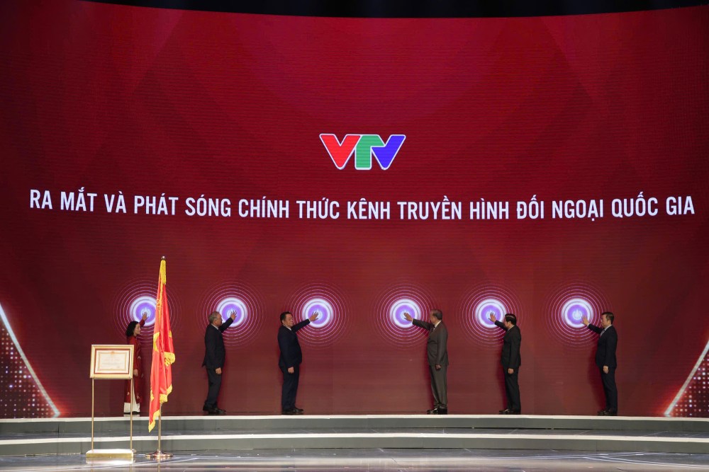 Le ra mat kenh truyen hinh doi ngoai quoc gia Vietnam Today. Anh: Phuong Lien
