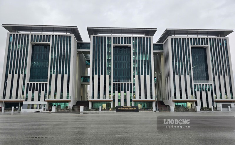 After the arrangement, the Cao Bang Provincial Inspectorate has 7 professional departments, monitoring specific areas. Photo: Tan Van