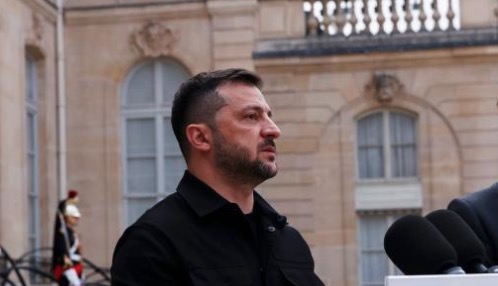 볼로디미르 젤렌스키 우크라이나 대통령. 사진: 신화통신