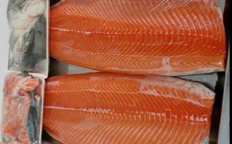 Salmon will retain its nutrients and freshness if you defrost it properly. Photo: Kieu Vu