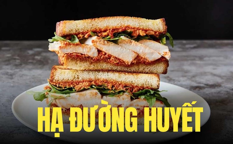 Sandwiches are not only delicious, but also balance whole grains, lean protein and green vegetables, making them an ideal choice to help maintain stable blood sugar, supporting lowering blood sugar. Graphics: Tra My