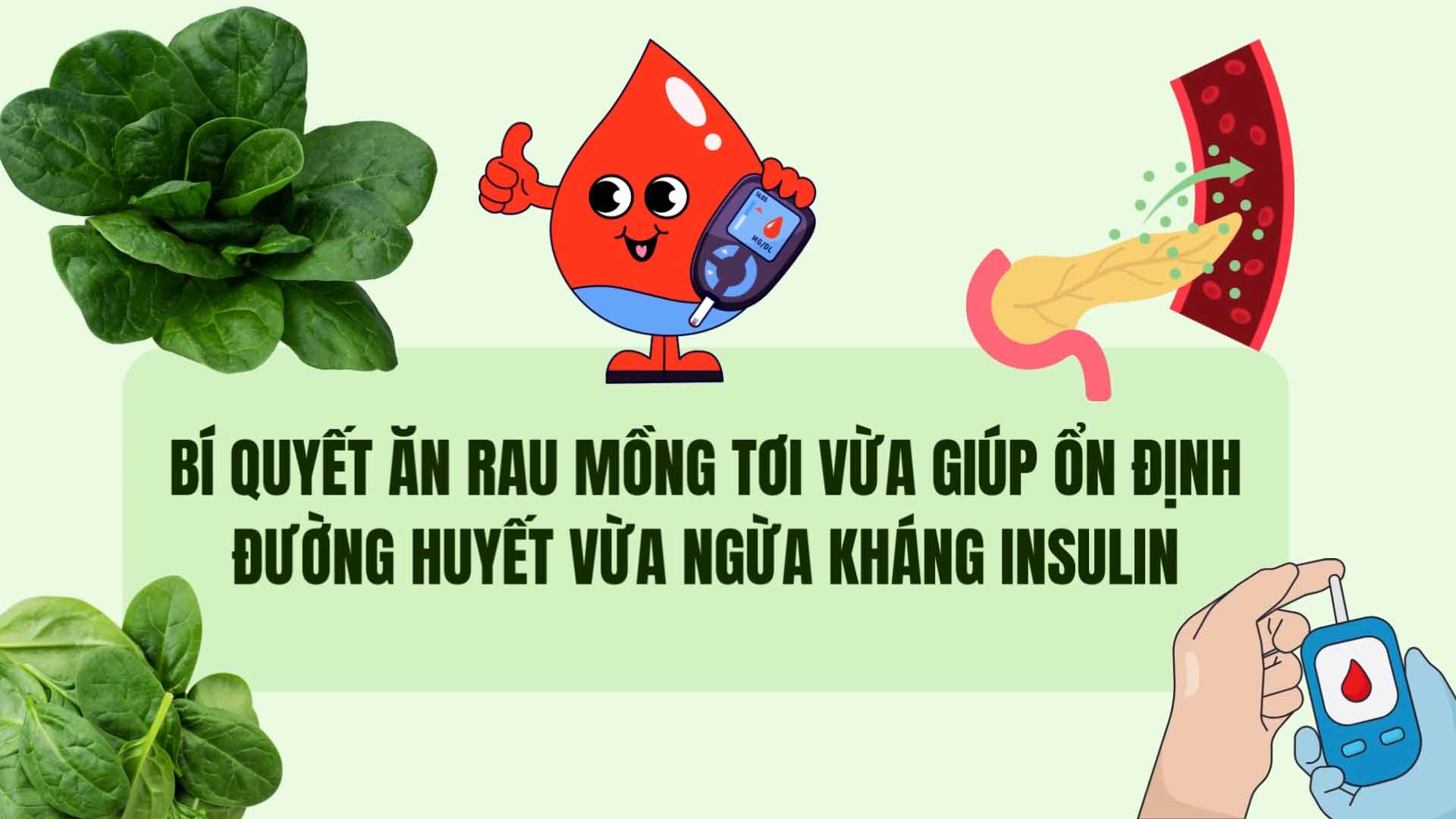La façon de manger du rau mong toi aide a la fois a stabiliser la glycemie et a prevenir l'insuffisance renale