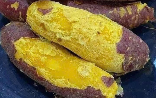 High blood fat can include sweet potatoes in your diet because this food contains good starch. Photo: Kieu Vu