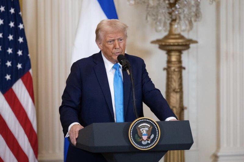 도널드 트럼프 미국 대통령. 9월 7일 트럼프 대통령은 러시아 제재 2단계로 전환할 준비가 되었다고 발표했습니다. 사진: 신화통신