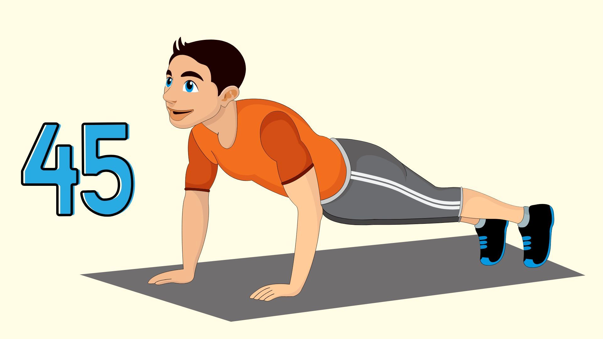 La lutte contre les poussees est un exercice bon pour la sante. Graphique : Thanh Thanh