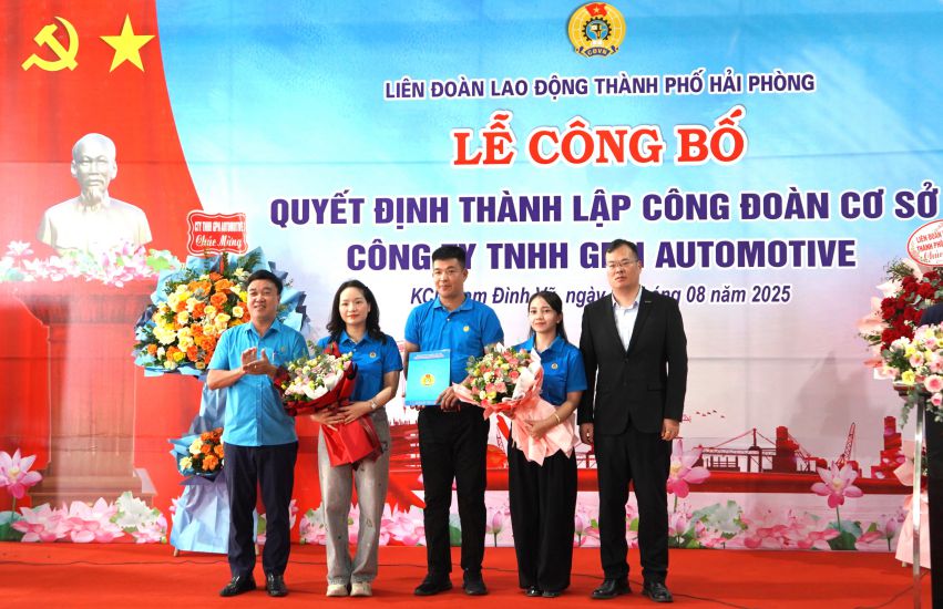 La creation du syndicat de GPN Automotive Co., Ltd. Photo: Mai Dung