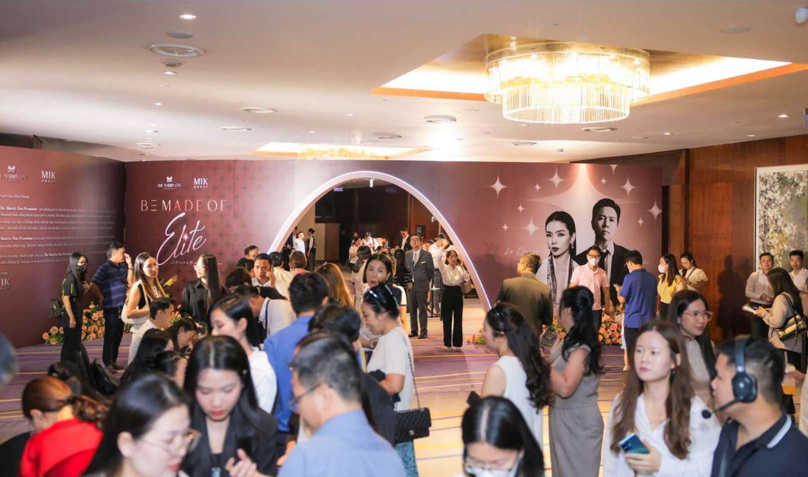 L'evenement de remerciement aux clients du projet The Matrix One Premium a attire l'attention d'un grand nombre de clients. Photo : MIK Group