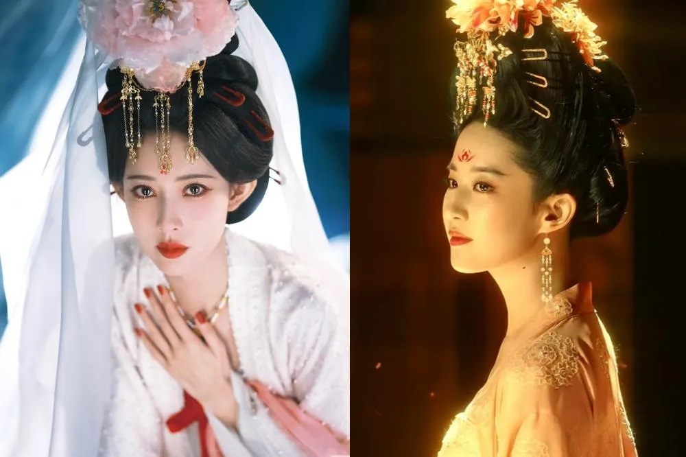 Tao hinh cua Manh Tu Nghia trong “Thuong cong chua” co nhieu net tuong dong voi Luu Diec Phi trong “Mong hoa luc“. Anh: Nha san xuat phim 