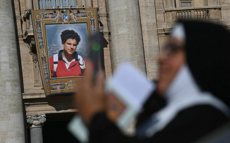 The Vatican has declared Carlo Acutis a new Saint of the Catholic Church. Photo: AFP