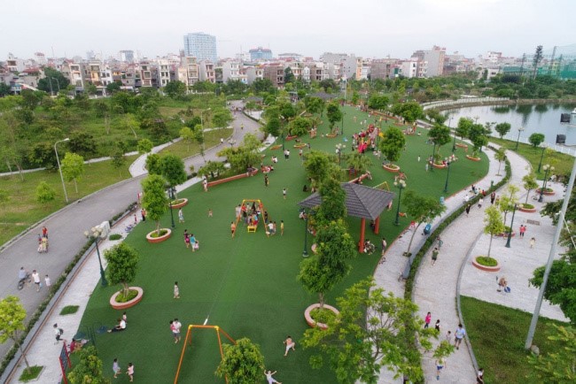 Cong vien Hoang Hoa Tham (tinh Bac Ninh). Anh: So VHTTDL tinh Bac Ninh