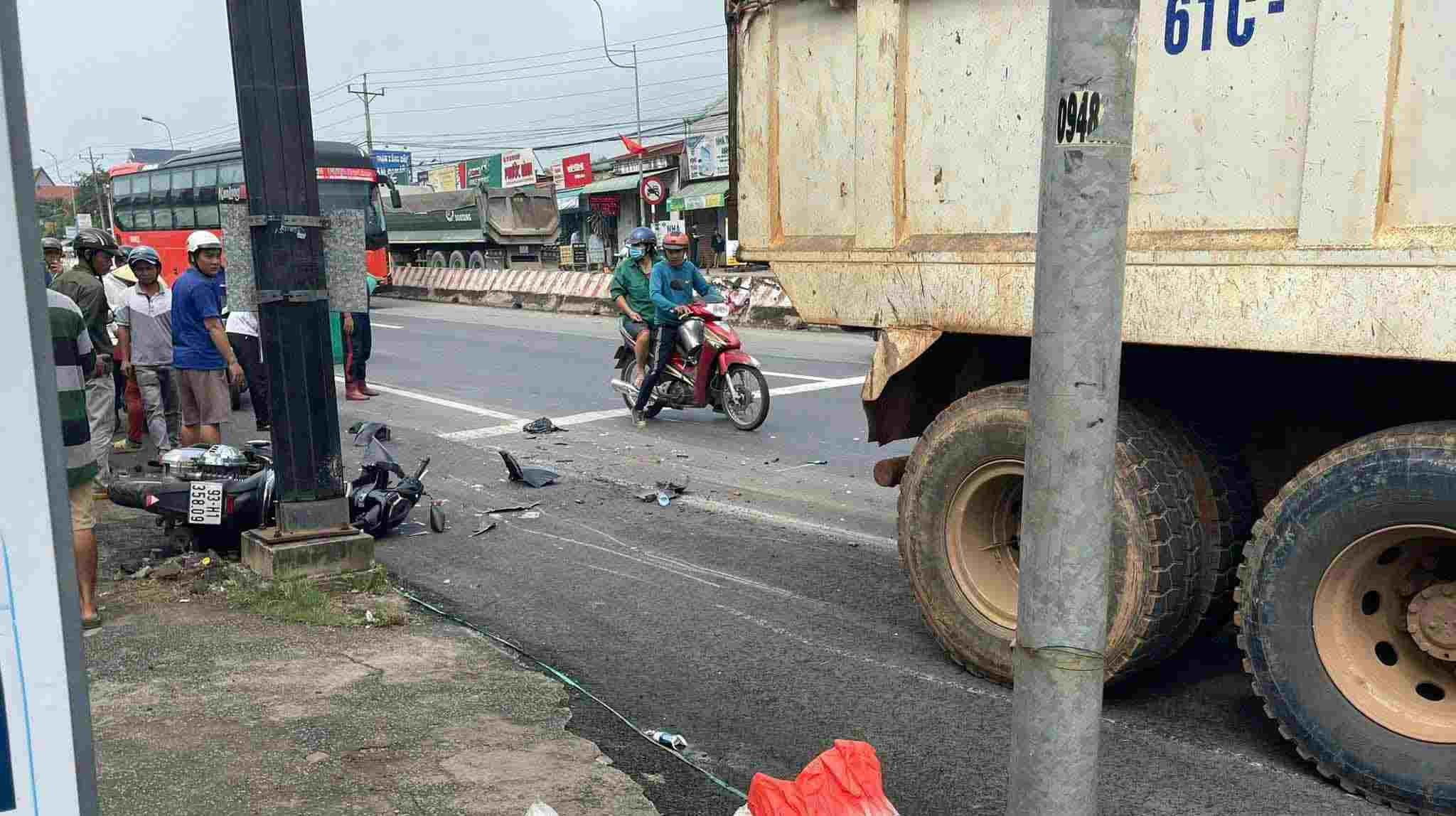 Vu tai nan dang duoc dieu tra lam ro. Anh: Ban doc cung cap