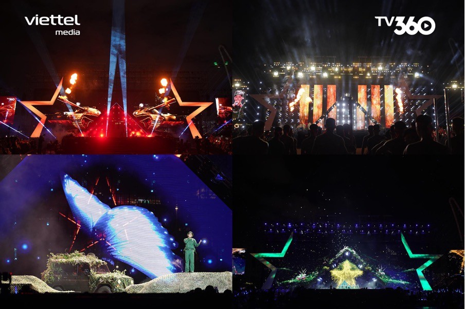 satisfying performances in the Star Enrollment concert 2025. Photo: Viettel