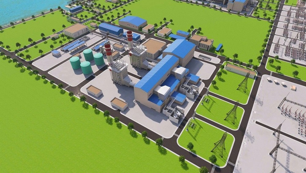 Perspective of the O Mon IV Thermal Power Plant project Photo: Petrovietnam