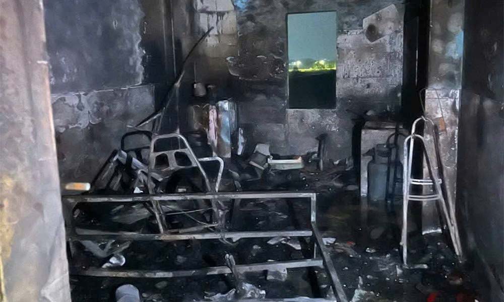 Hiện trường vụ nổ tại TDP My Điền 2 (phường Nếnh, tỉnh Bắc Ninh). Ảnh: Tuyết Mai