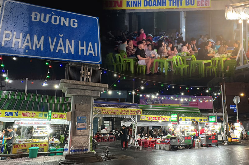 Pham Van Hai food street project attracts a lot of attention, Ho Chi Minh City residents hope for a new look